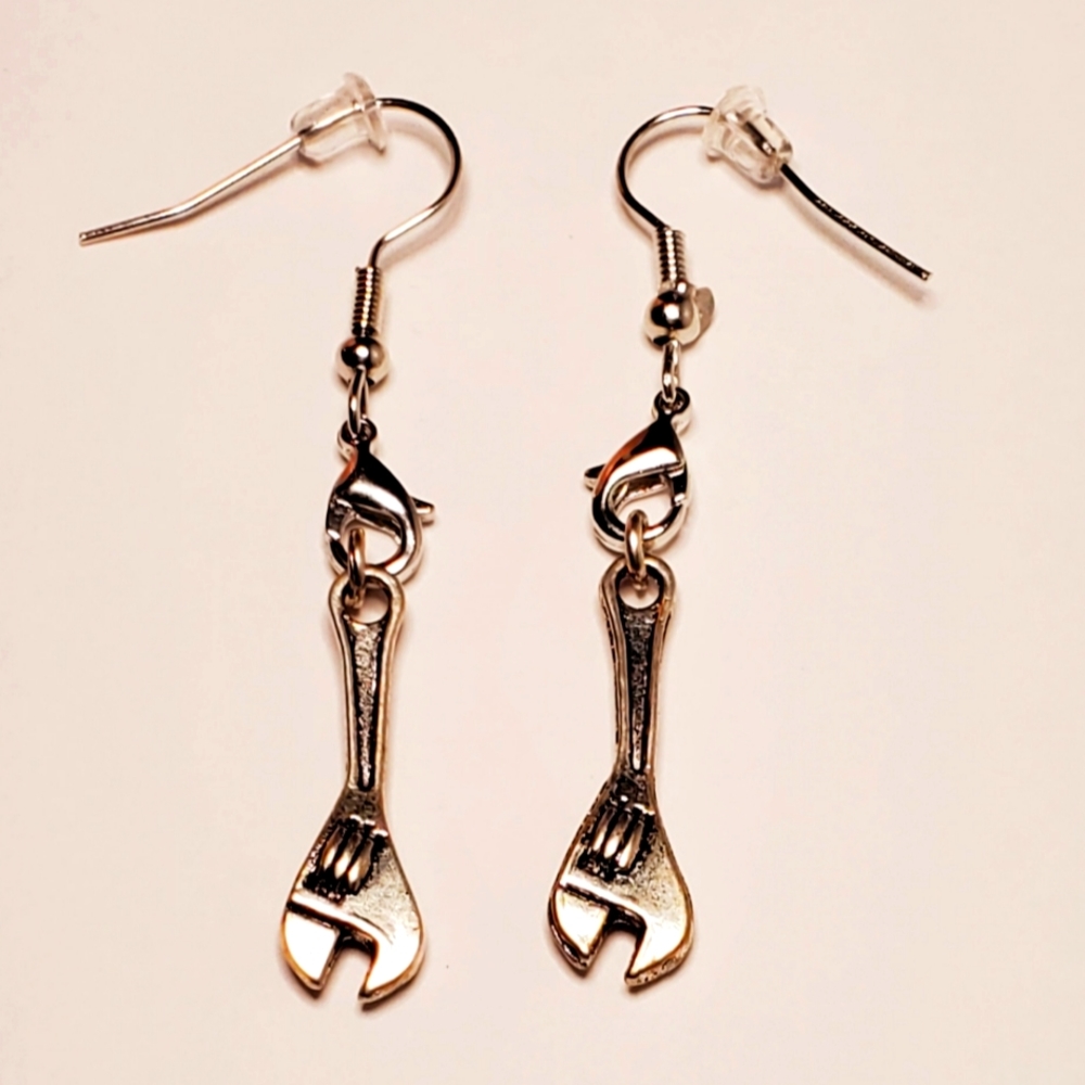 Exclusive Custom Crescent Wrench Earring's